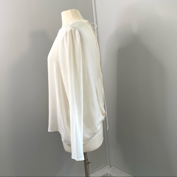 NICOLE MILLER ARTELIER Syracuse Silk Blouse SZ M NWT - Picture 6 of 11